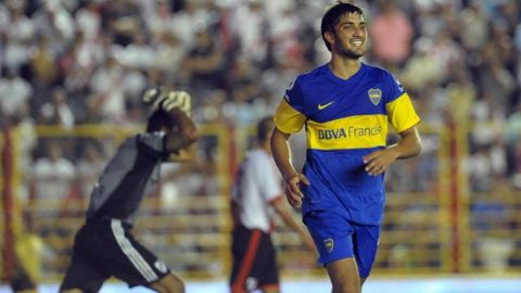 �Boca FOR EVER!. Blandi fue una pesadilla para el equipo de Almeida y le dio la victoria a Boca en el primer supercl�sico de verano jugado en Resistencia.