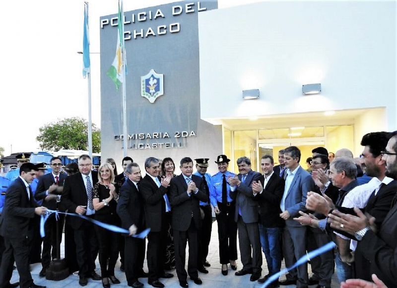 Nievas destacó que se "dio respuesta a una demanda histórica en seguridad a Castelli"