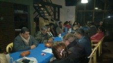 Judiciales reunidos por el aumento.