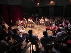 En La Tigra, productores reclamaron la falta de pol�ticas del gobierno.