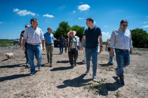 Se reactivará una obra de electrificación rural en el paraje Las Bravas de Pampa del Indio
