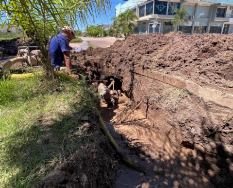 Trabajos de Sameep optimizan el servicio en distintos sectores en San Bernardo