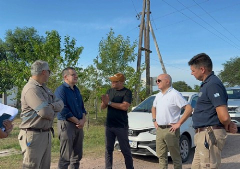 Secheep supervisó obras y avanza con mejoras eléctricas en Colonia Elisa