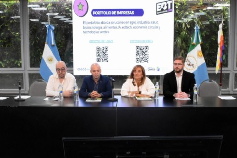 El Gobierno provincial lanzó la convocatoria 2026 del programa de empresas de base tecnológica