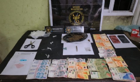Secuestran cocaína, marihuana y detienen a un hombre de 30 años en Resistencia
