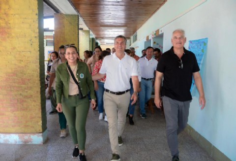 El Gobierno avanza con obras de refacción en la Escuela 271 de General San Martín