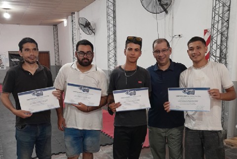 Realizaron la primera capacitación en conducción segura para motociclistas en Resistencia