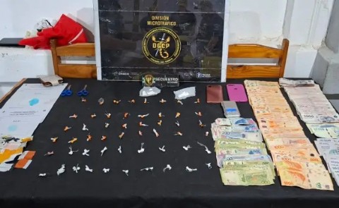 Dos detenidos en “La Favelita” de Resistencia con cocaína lista para la venta