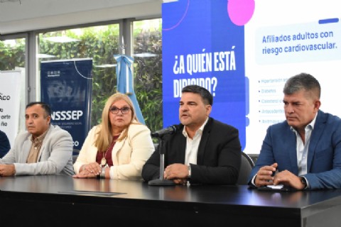 Insssep presentó el nuevo Programa de Prevención de Salud Cardiovascular