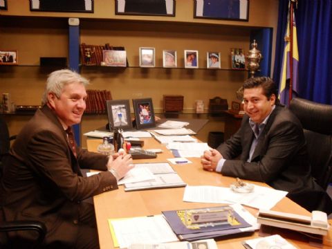 Maldonado se reunió con el presidente de Boca