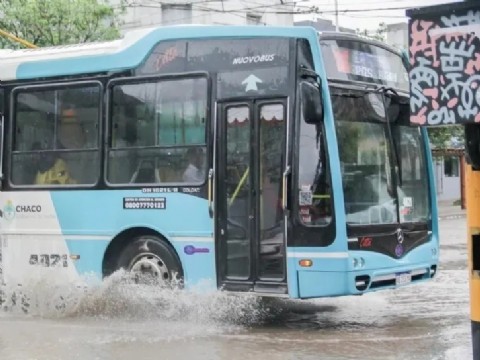 Suspendieron el servicio de transporte público de pasajeros en el Gran Resistencia