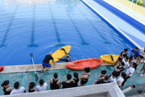 La Municipalidad de Sáenz Peña lanzó su propuesta "Inicio al Canotaje"