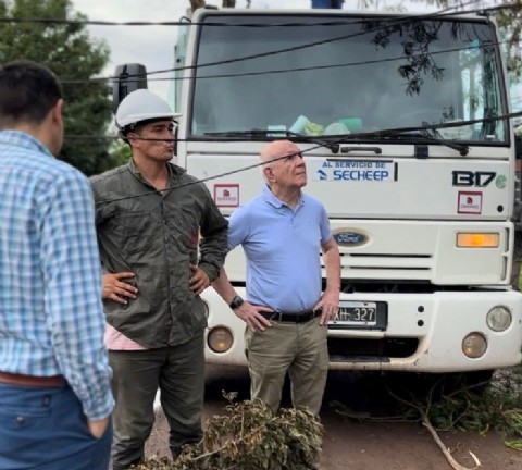Secheep continúa con operativos en territorio para normalizar el servicio en zonas afectadas