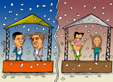 ¿Para disimular? Todos festejaron los resultados de las Legislativas y se dispararon los análisis