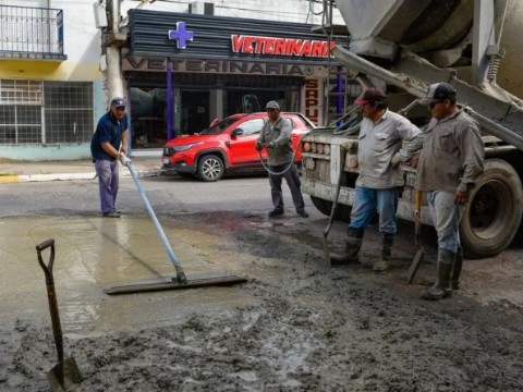 El municipio de Sáenz Peña avanza con el plan integral de bacheo