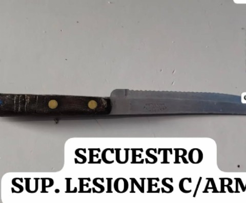 General Pinedo: adolescente apuñaló a un hombre que pelaba con su hermano