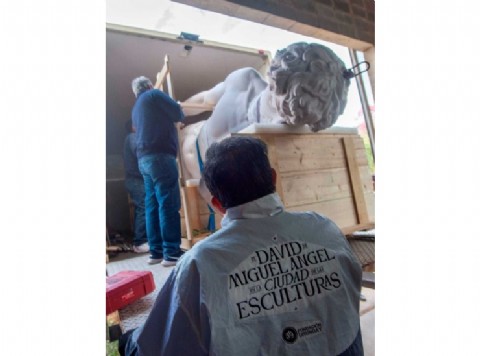 Fundación Urunday abre su taller para mostrar el David de Miguel Ángel en la FIL