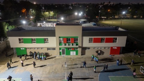 Sáenz Peña inauguró un nuevo albergue para deportistas en el Polideportivo Municipal
