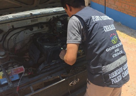 Charata: detienen una camioneta con pedido de secuestro desde hace 24 años