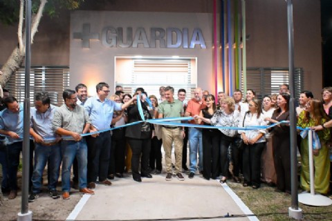 El Gobierno provincial inauguró la Guardia del Hospital de Coronel Du Graty