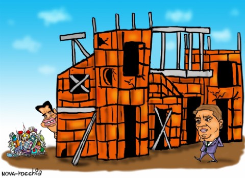 ¿Empezó la campaña?: El intendente de Margarita Belén se "adueñó" de una obra y la entregó a "beneficiarios"