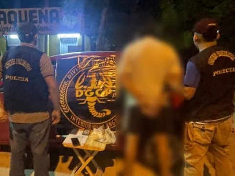 Dos detenidos y más de 400 gramos de cocaína secuestrados en La Tigra