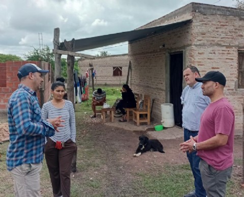 Sameep anunció obras de extensión de red de agua potable en Colonia Elisa