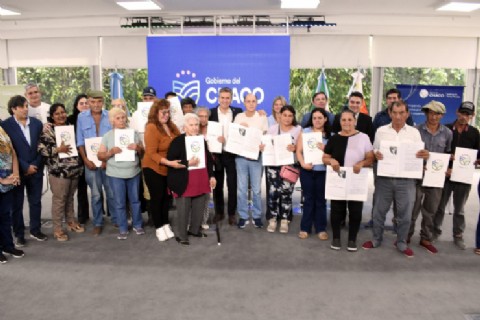 Zdero: “Las tierras vuelven a manos de los que realmente trabajan”