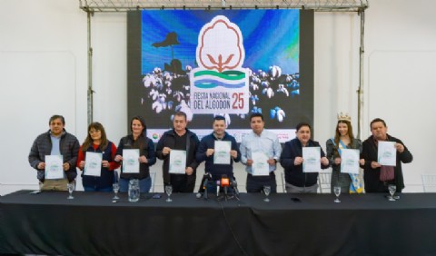 La Provincia pone en marcha la Fiesta Nacional del Algodón 2025 en Sáenz Peña