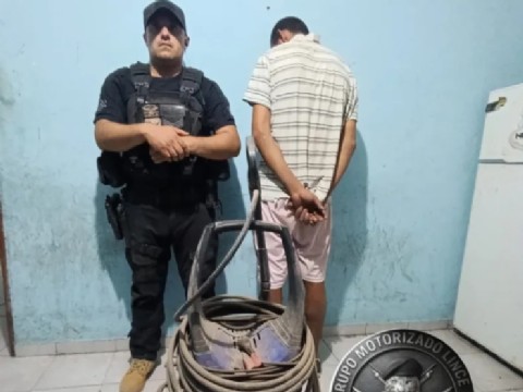 Detuvieron a un sujeto que fue sorprendido robando en una iglesia en Resistencia