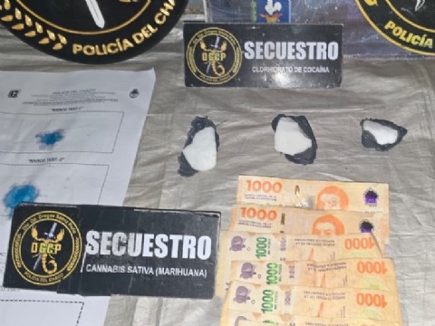 Detuvieron a un hombre con cocaína y marihuana en el acceso a Sáenz Peña