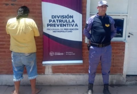 Resistencia: capturan a un hombre buscado por abuso de armas y lesiones