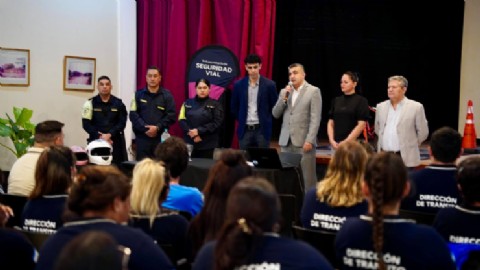 Barranqueras fortalece la capacitación y herramientas de su personal de Tránsito
