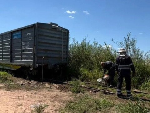 Descarriló una formación del Belgrano Cargas en Sáenz Peña