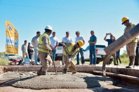 Zdero supervisó las obras de bacheos y mantenimiento en Ruta Provincial 1