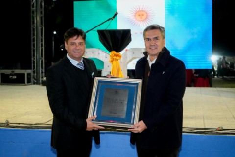 El Gobierno provincial acompañó el festejo del 60° aniversario de la Villa Rural El Palmar