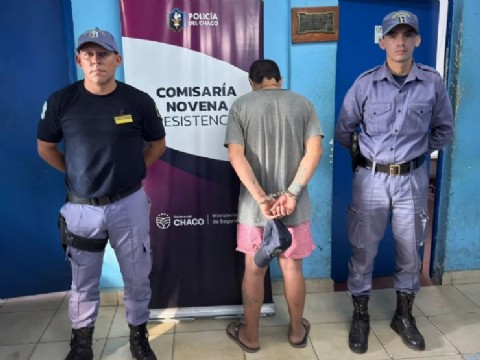 Resistencia: demoran a un hombre tras sustraer dinero de un comercio en avenida Castelli