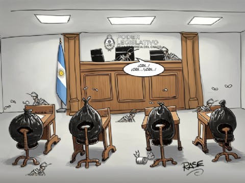 El oficialismo "no se prestó" para otra interpelación y la Legislatura volvió a ser un escándalo