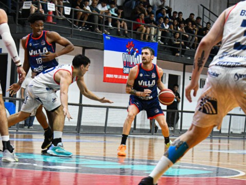 Villa San Martín reaccionó en el momento justo y debutó con el pie derecho