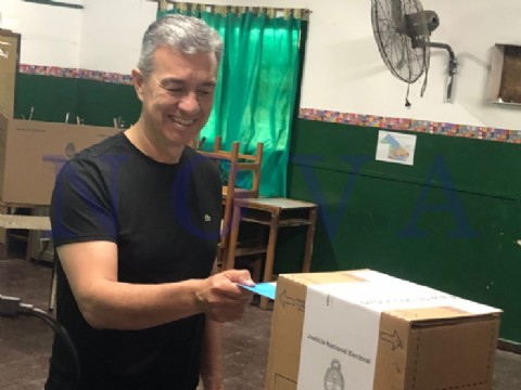 VIDEO | #Elecciones2025: Eduardo Aguilar llamó a “votar a favor de proyectos concretos”