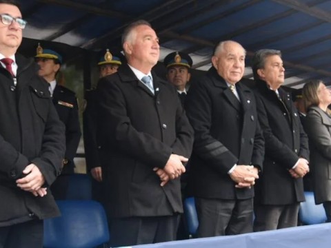 La Legislatura acompañó a la Policía del Chaco en el acto central por su aniversario