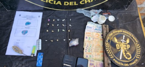 Detuvieron a un hombre y secuestraron cocaína en Colonia Aborigen
