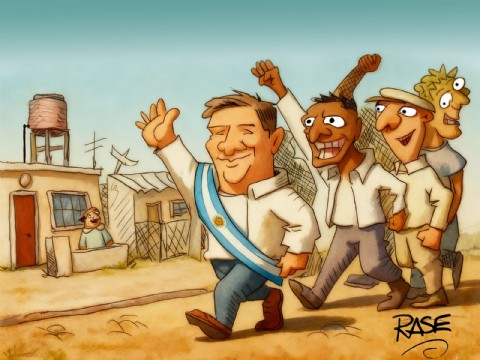 Volvió el gobernador y el descanso le permitió mostrarse renovado