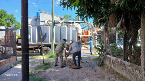 Sameep realizó un saneamiento integral y colocó una nueva bomba cloacal en Resistencia
