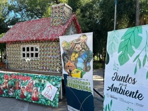 Instalaron un punto verde en Resistencia para promover el reciclaje