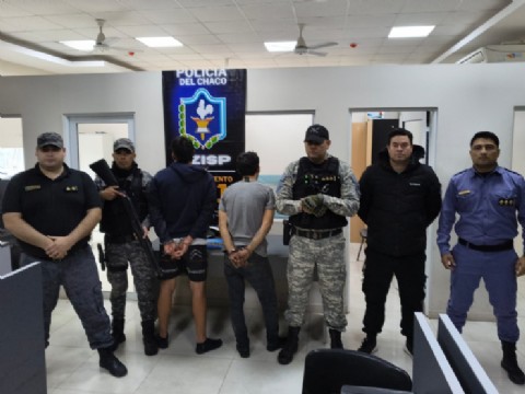 Detuvieron a dos sujetos vinculados a causas en Resistencia