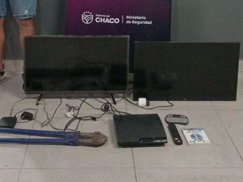 Recuperaron varios objetos robados de una vivienda en Resistencia