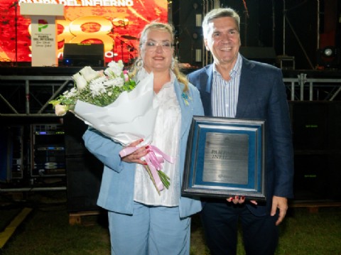 El Gobierno provincial acompañó el aniversario de Pampa del Infierno