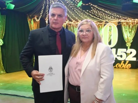 El Poder Legislativo acompañó el 80° aniversario de la Escuela 452 "1° de Junio" de Villa Berthet