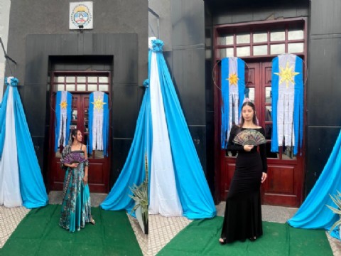 Gemma Models revivió la época colonial con una puesta artística especial por los festejos del 25 de Mayo